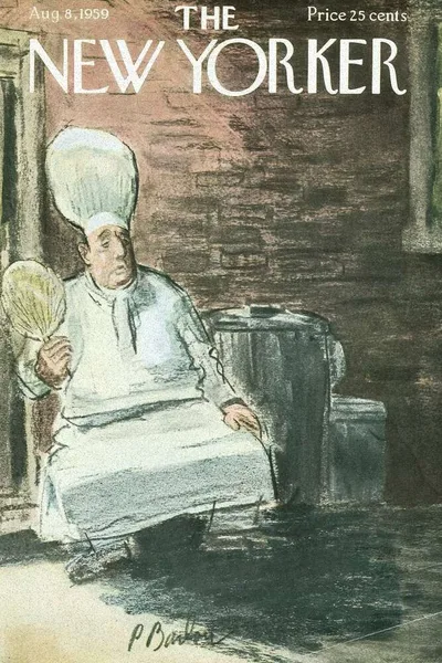 Постер с обложкой The New Yorker 08.08.1959