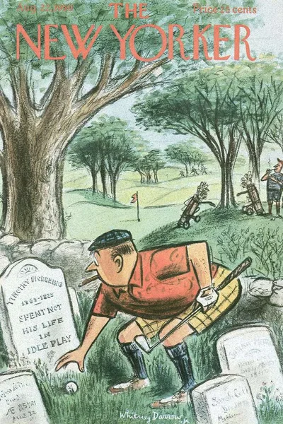 Постер с обложкой The New Yorker 22.08.1959