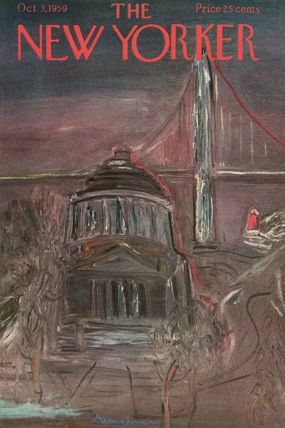 Постер с обложкой The New Yorker 03.10.1959