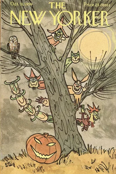 Постер с обложкой The New Yorker 31.10.1959