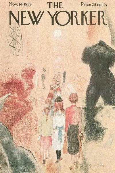 Постер с обложкой The New Yorker 14.11.1959