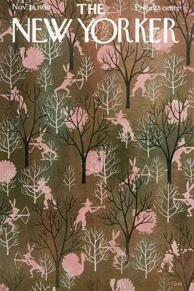 Постер с обложкой The New Yorker 28.11.1959