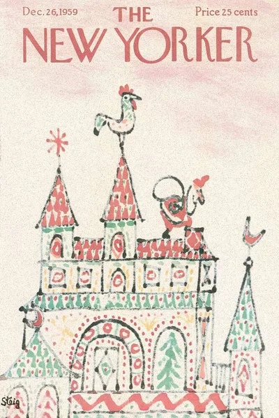 Постер с обложкой The New Yorker 26.12.1959