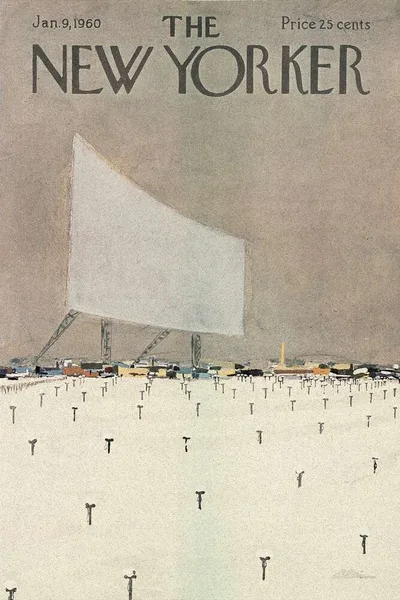 Постер с обложкой The New Yorker 09.01.1960