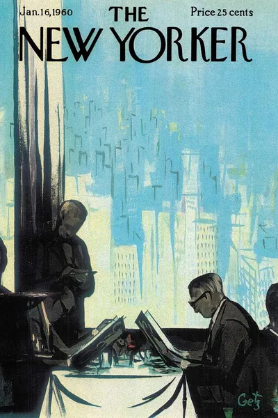 Постер с обложкой The New Yorker 16.01.1960