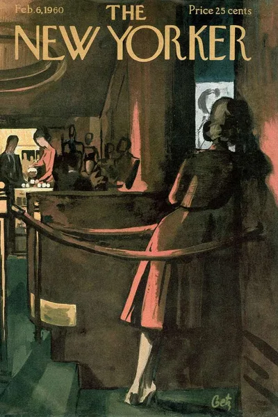 Постер с обложкой The New Yorker 06.02.1960