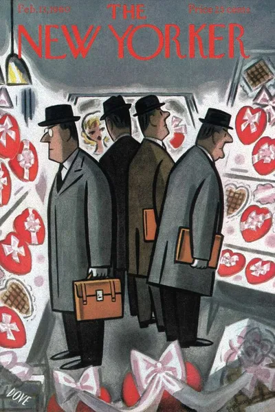 Постер с обложкой The New Yorker 13.02.1960