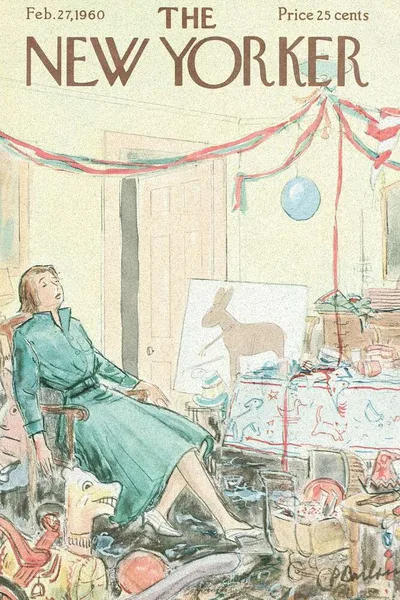 Постер с обложкой The New Yorker 27.02.1960