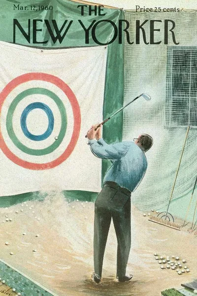 Постер с обложкой The New Yorker 12.03.1960