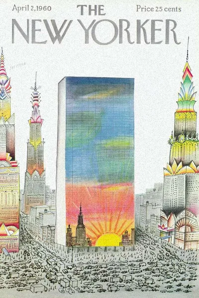 Постер с обложкой The New Yorker 02.04.1960