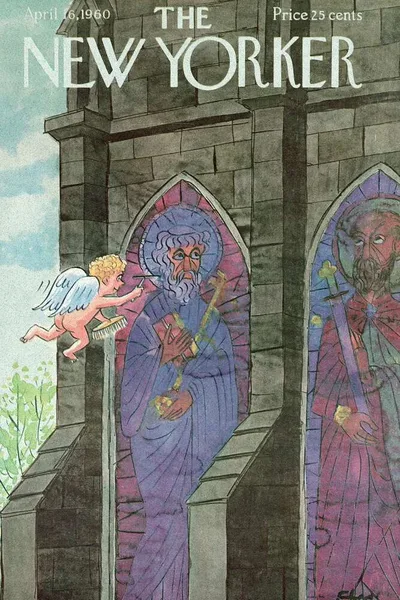 Постер с обложкой The New Yorker 16.04.1960