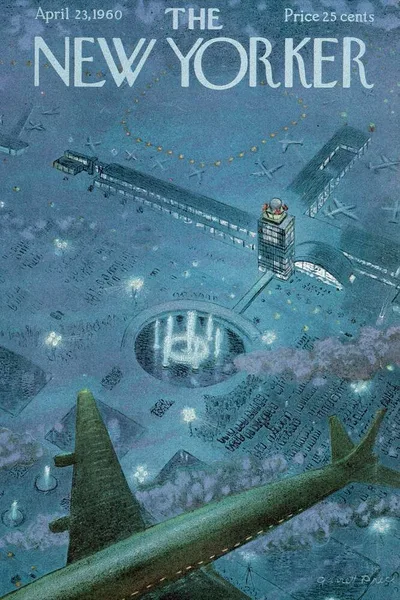 Постер с обложкой The New Yorker 23.04.1960