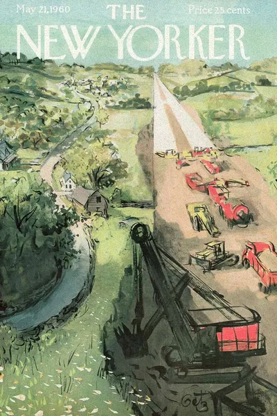 Постер с обложкой The New Yorker 21.05.1960