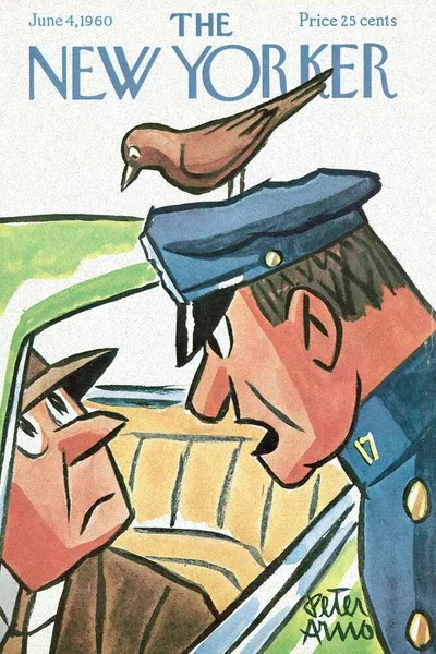 Постер с обложкой The New Yorker 04.06.1960