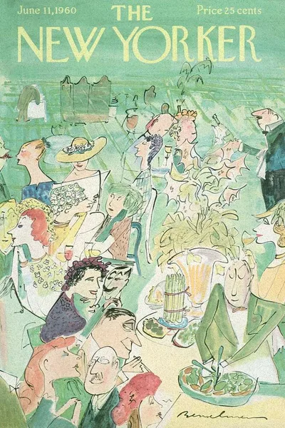 Постер с обложкой The New Yorker 11.06.1960