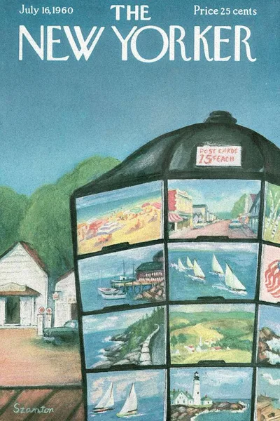Постер с обложкой The New Yorker 16.07.1960