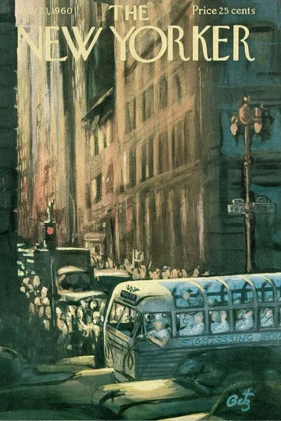 Постер с обложкой The New Yorker 23.07.1960