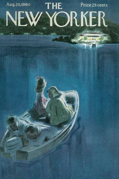 Постер с обложкой The New Yorker 20.08.1960