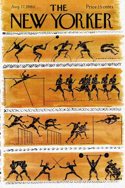 Постер с обложкой The New Yorker 27.08.1960