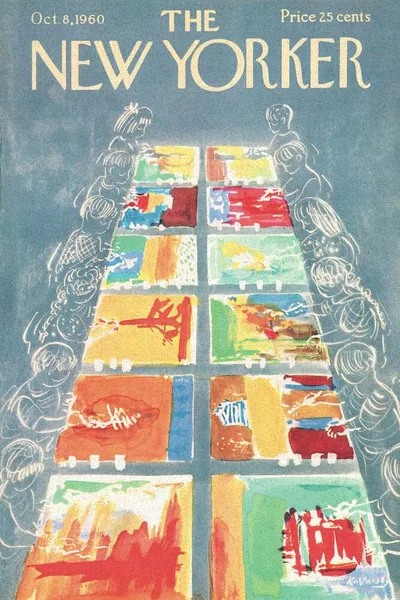 Постер с обложкой The New Yorker 08.10.1960