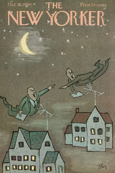 Постер с обложкой The New Yorker 22.10.1960