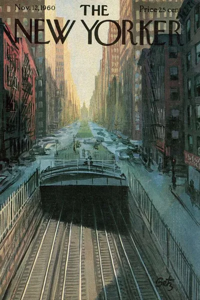Постер с обложкой The New Yorker 12.11.1960