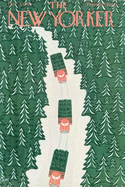 Постер с обложкой The New Yorker 03.12.1960
