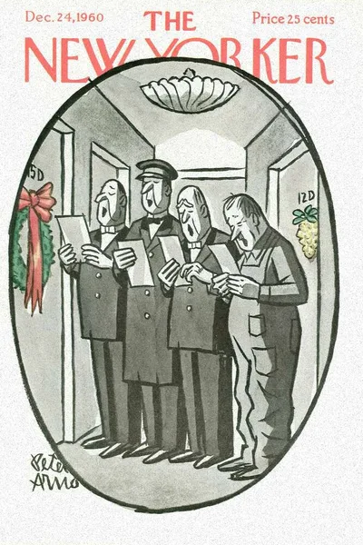Постер с обложкой The New Yorker 24.12.1960