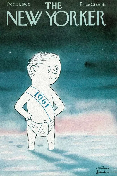 Постер с обложкой The New Yorker 31.12.1960