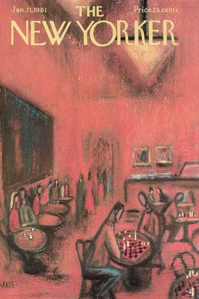 Постер с обложкой The New Yorker 21.01.1961