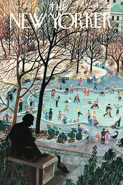 Постер с обложкой The New Yorker 04.02.1961