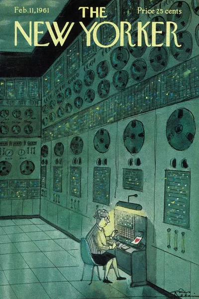 Постер с обложкой The New Yorker 11.02.1961