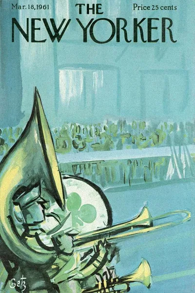 Постер с обложкой The New Yorker 18.03.1961