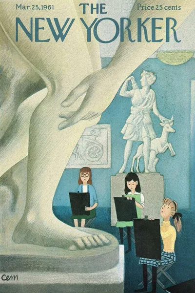 Постер с обложкой The New Yorker 25.03.1961