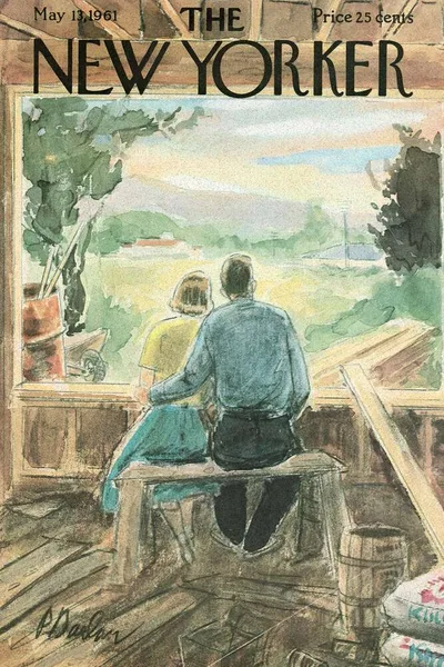 Постер с обложкой The New Yorker 13.05.1961