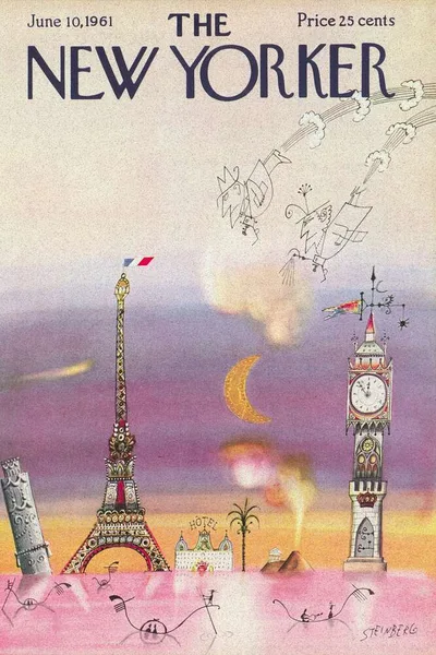 Постер с обложкой The New Yorker 10.06.1961
