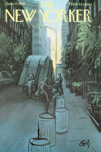 Постер с обложкой The New Yorker 17.06.1961