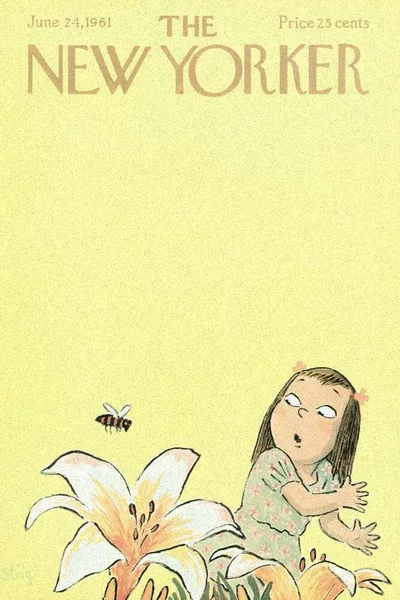 Постер с обложкой The New Yorker 24.06.1961