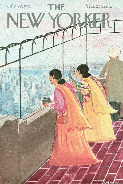 Постер с обложкой The New Yorker 22.07.1961