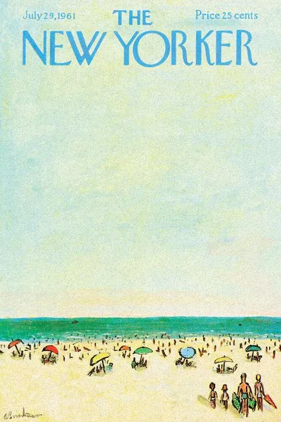 Постер с обложкой The New Yorker 29.07.1961