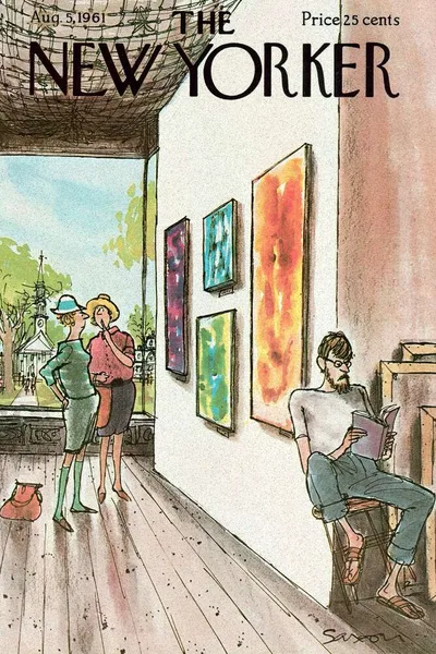 Постер с обложкой The New Yorker 05.08.1961
