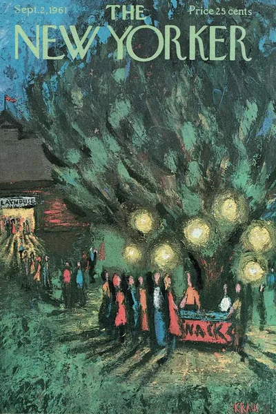 Постер с обложкой The New Yorker 02.09.1961