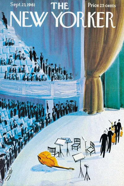 Постер с обложкой The New Yorker 23.09.1961