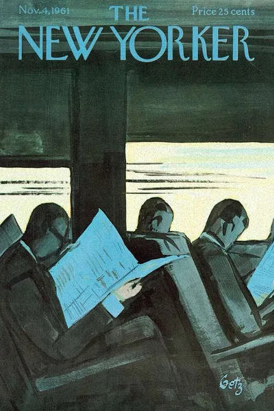 Постер с обложкой The New Yorker 04.11.1961