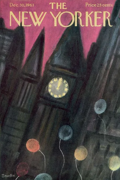 Постер с обложкой The New Yorker 30.12.1961