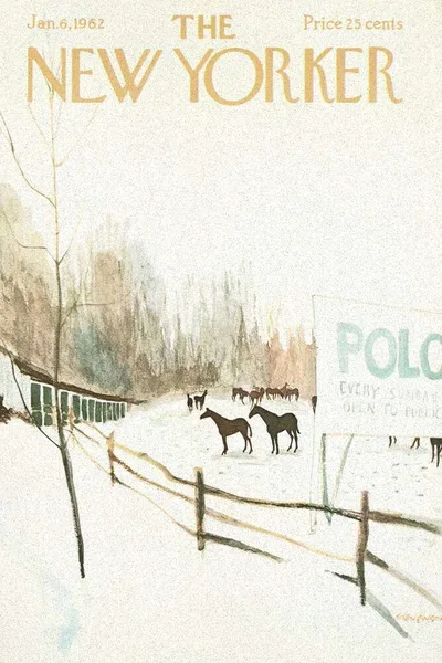 Постер с обложкой The New Yorker 06.01.1962