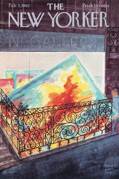 Постер с обложкой The New Yorker 03.02.1962