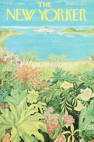 Постер с обложкой The New Yorker 17.02.1962