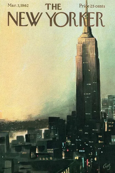 Постер с обложкой The New Yorker 03.03.1962