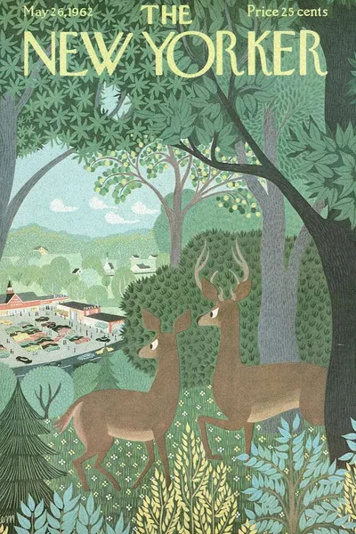 Постер с обложкой The New Yorker 26.05.1962